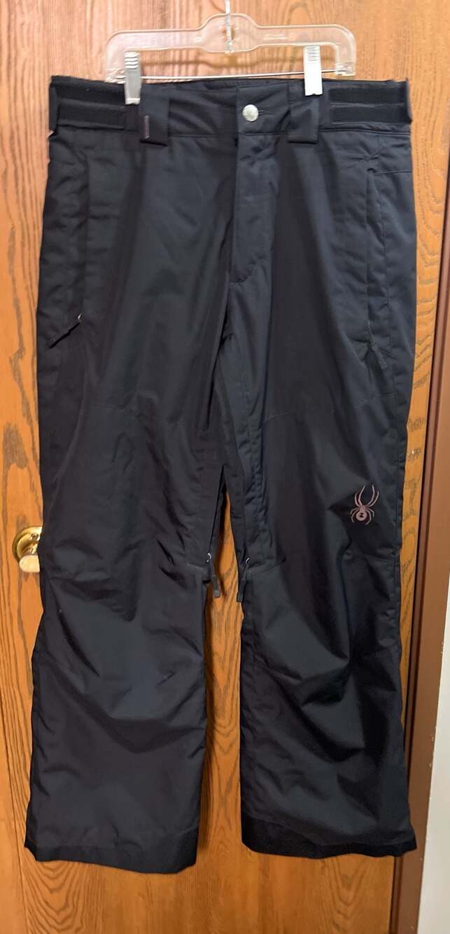 Spyder Performance Black Insulated Ski Snowboard Pants